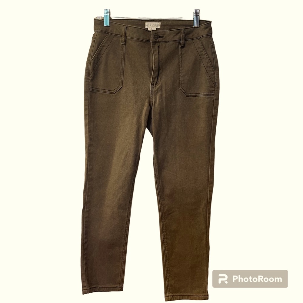 Sky and Sparrow Pants size 11 Olive Slim Fit. Perfect for fall.